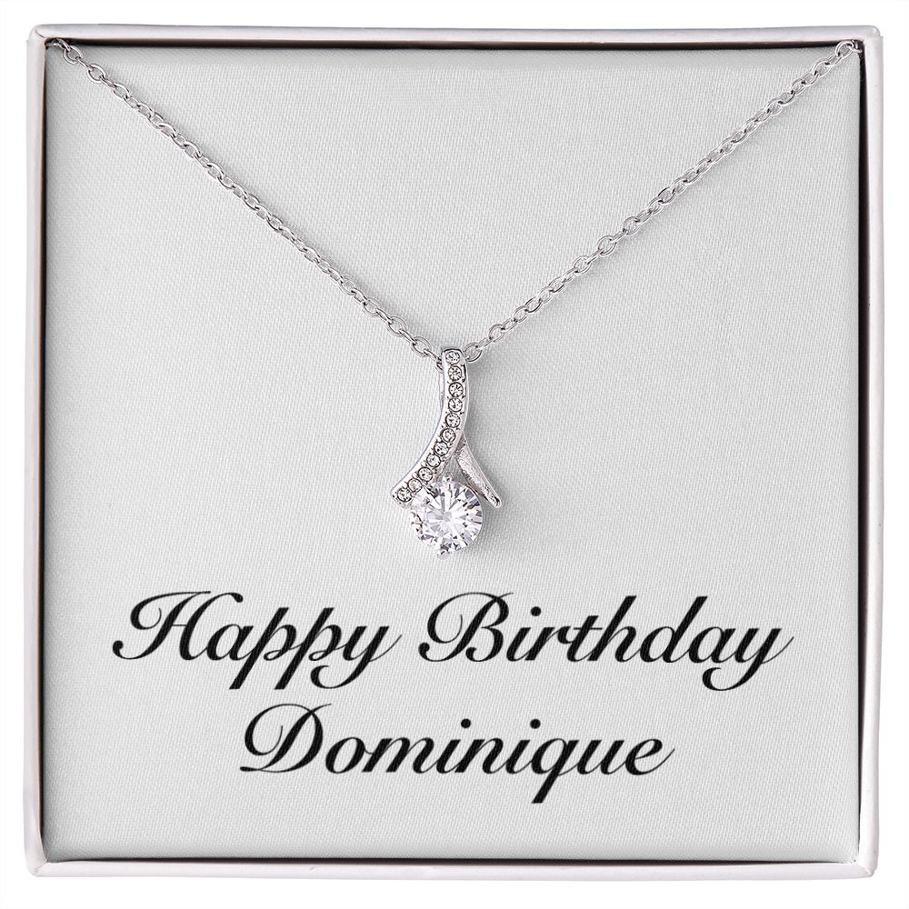 Happy Birthday Dominique - Alluring Beauty Necklace