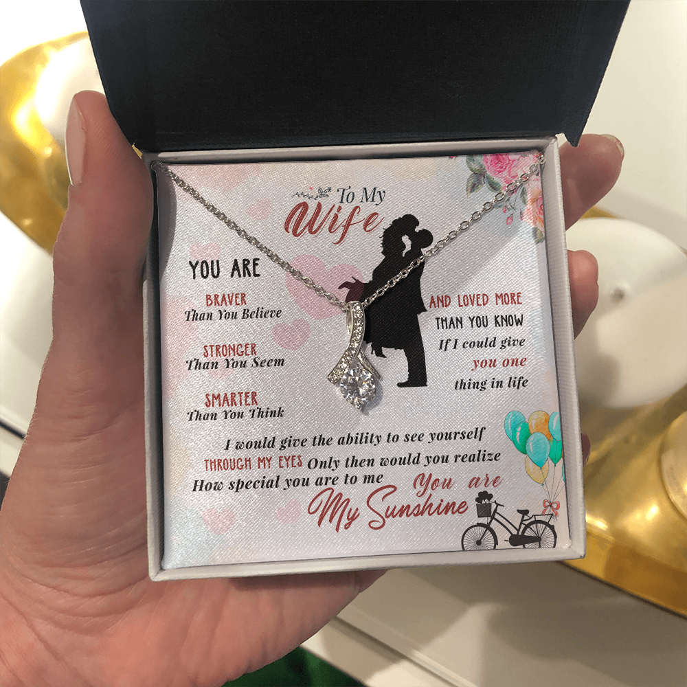 014 To My Wife - Alluring Beauty Necklace