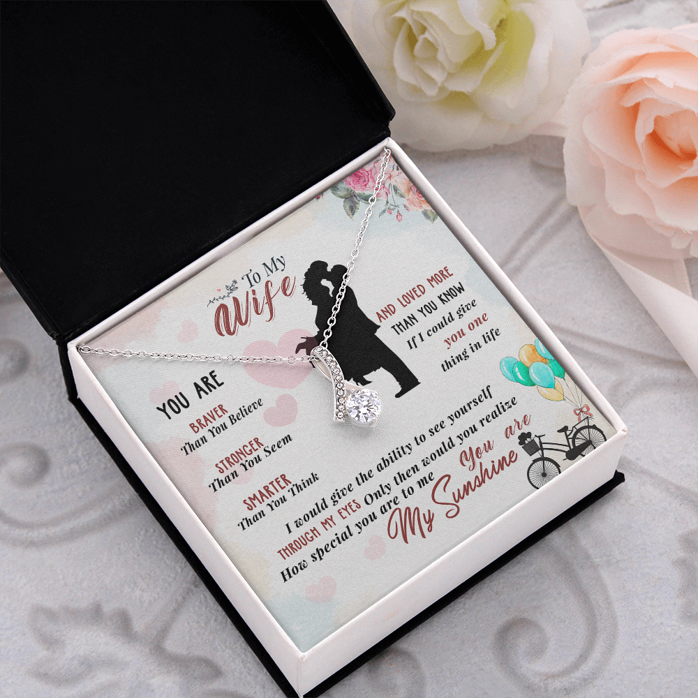 014 To My Wife - Alluring Beauty Necklace