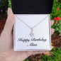 Happy Birthday Alisa - Alluring Beauty Necklace
