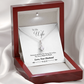 009 To My Wife - Alluring Beauty Necklace With Mahogany Style Luxury Box