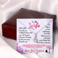 016 To My Wife - Alluring Beauty Necklace With Mahogany Style Luxury Box