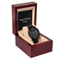 Happy Birthday David v2 - Black Chronograph Watch
