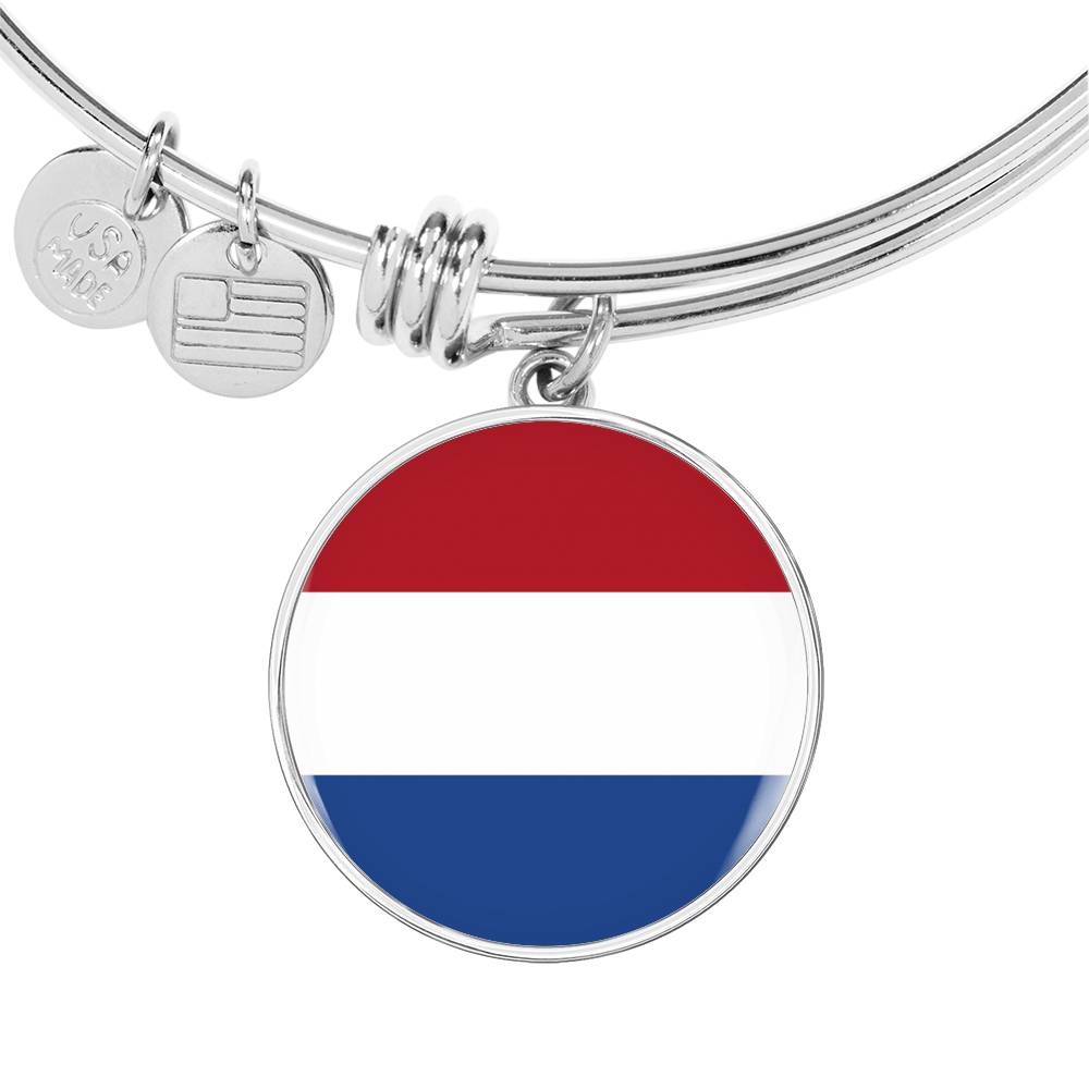 Dutch Flag - Bangle Bracelet