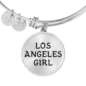 Los Angeles Girl v3 - Bangle Bracelet