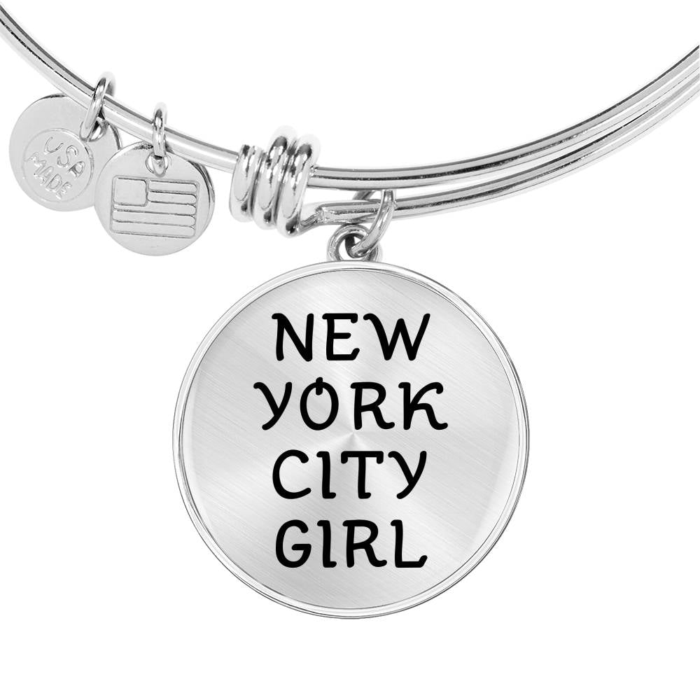 New York City Girl v3 - Bangle Bracelet