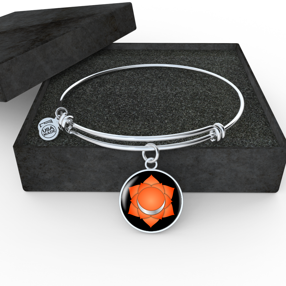 Sacral Chakra (Swadhisthana) - Bangle Bracelet