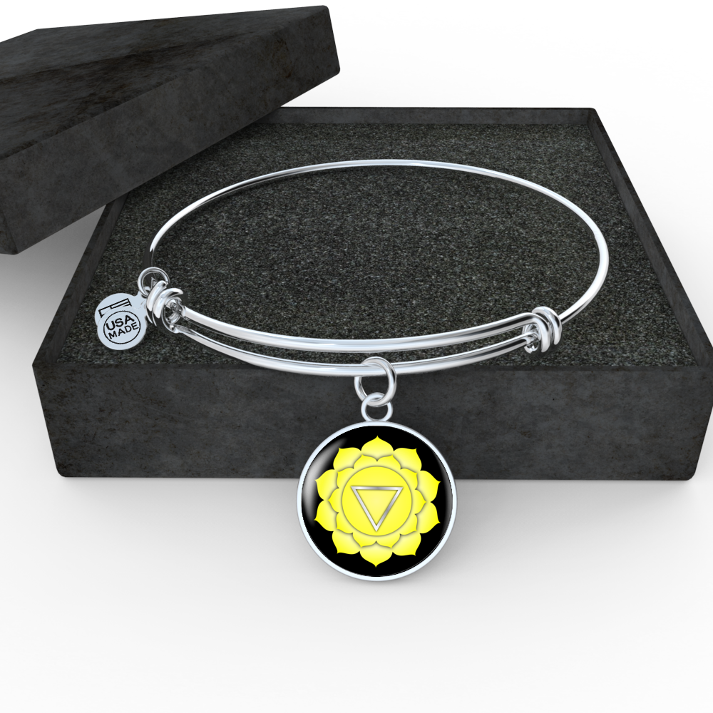 Solar Plexus Chakra (Manipura) - Bangle Bracelet