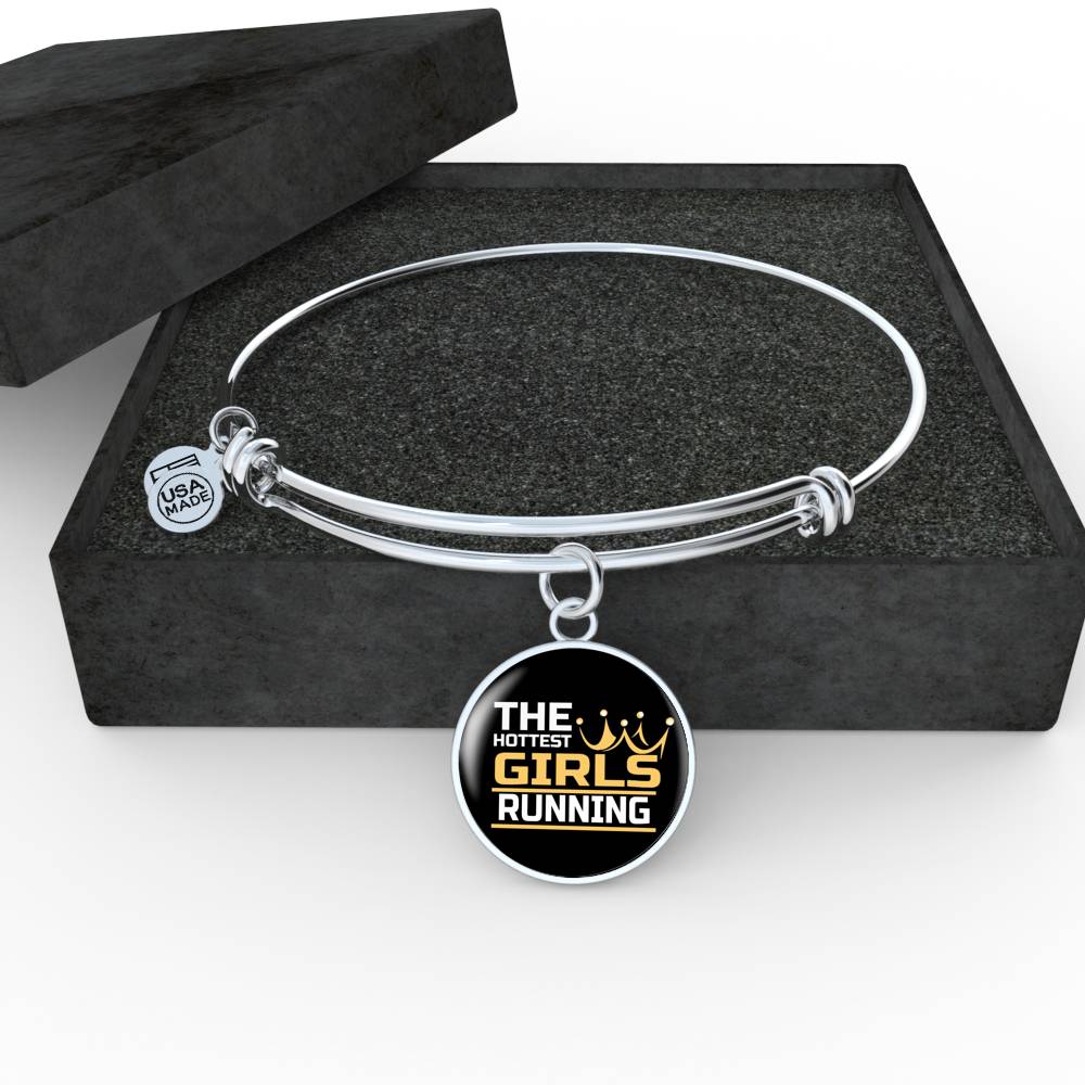 The Hottest Girls Running - Bangle Bracelet