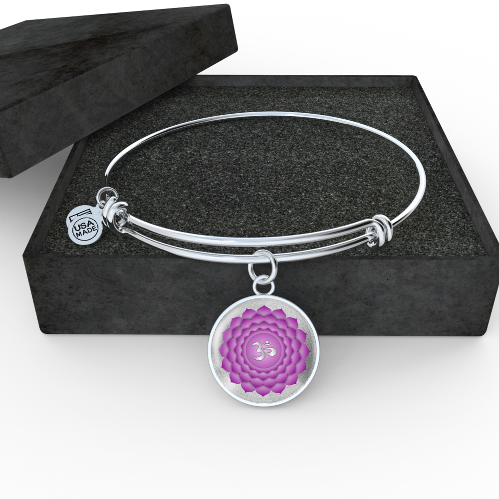 Crown Chakra (Sahasrara) v2 - Bangle Bracelet