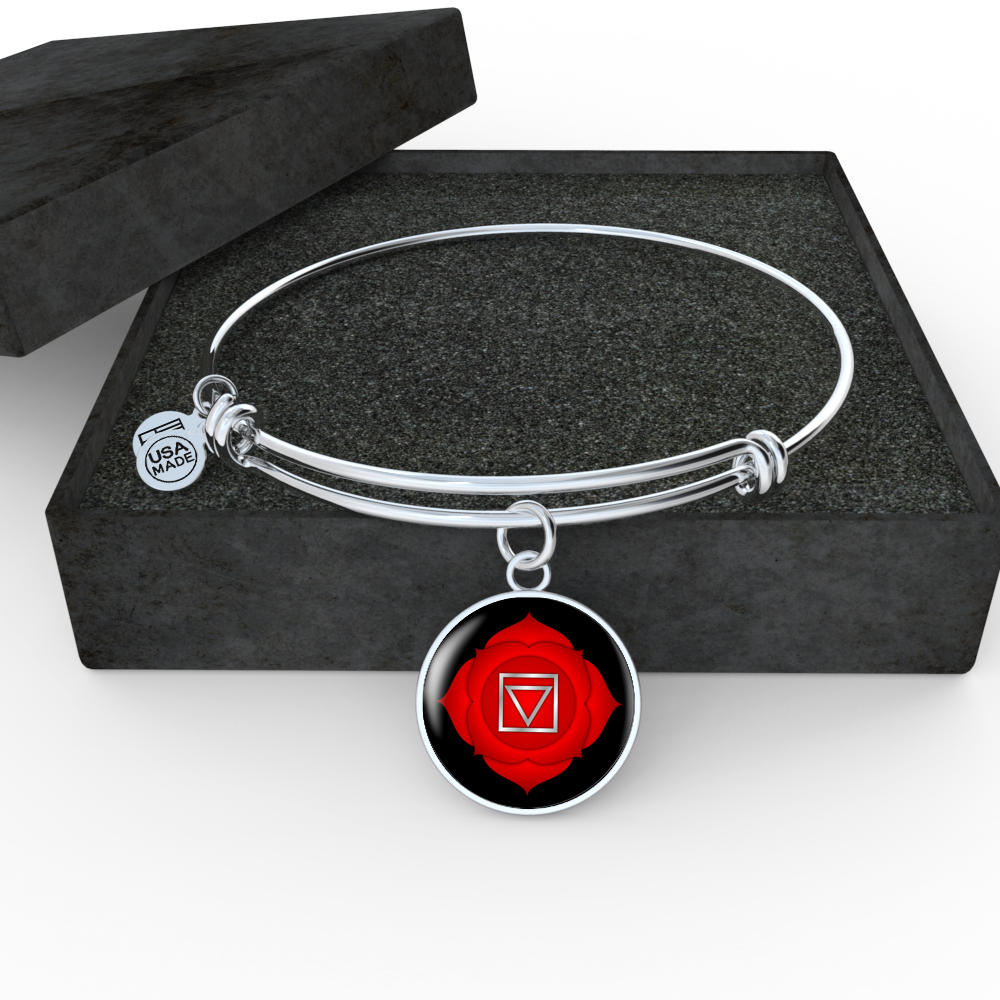 Root Chakra (Muladhara) - Bangle Bracelet