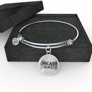 Chicago Girl v2 - Bangle Bracelet