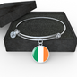 Irish Flag - Bangle Bracelet