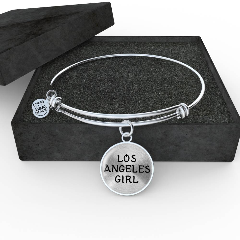 Los Angeles Girl v3 - Bangle Bracelet
