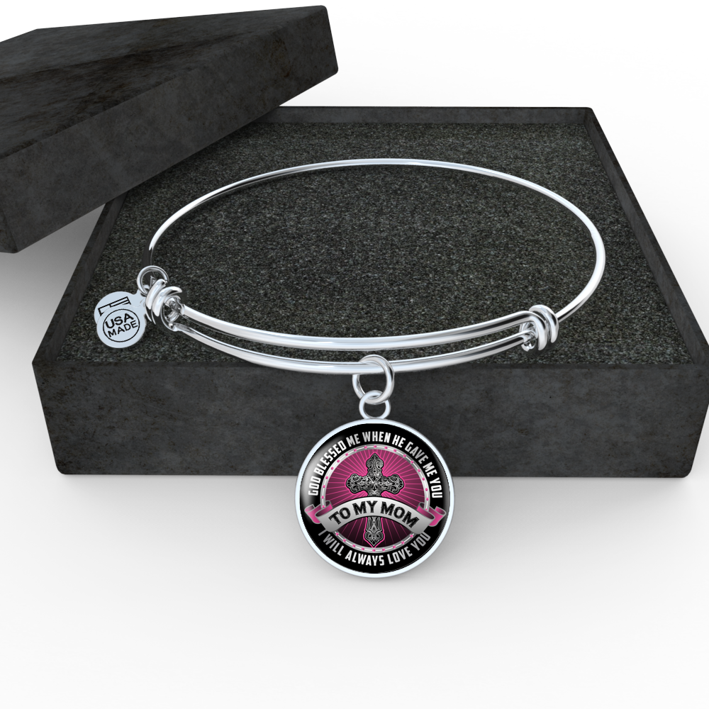 To My Mom - Bangle Bracelet