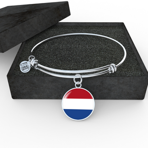Dutch Flag - Bangle Bracelet