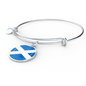 Scottish Flag - Bangle Bracelet