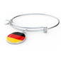 German Flag - Bangle Bracelet