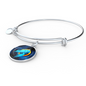 Zodiac Sign Cancer - Bangle Bracelet - Unique Gifts Store