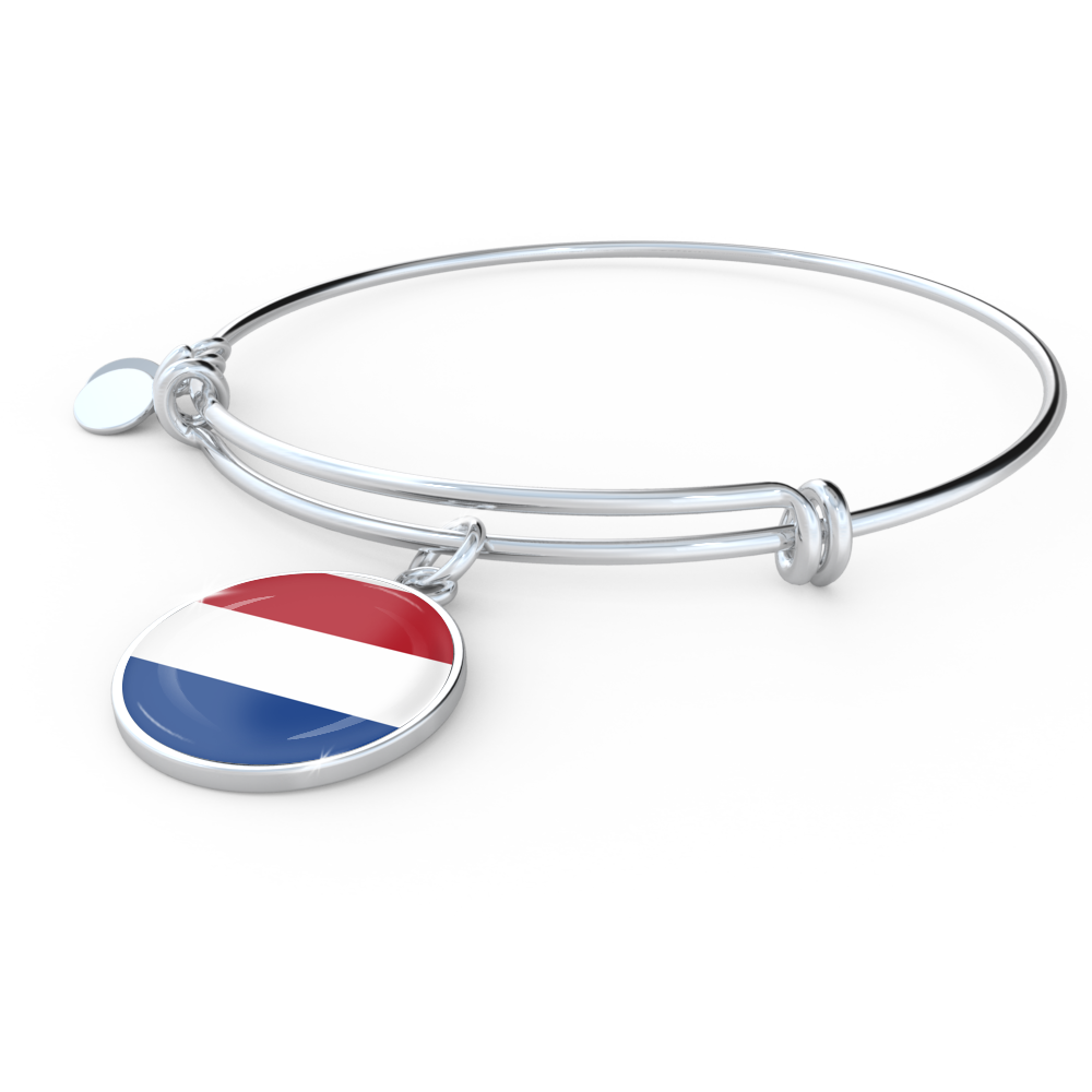 Dutch Flag - Bangle Bracelet