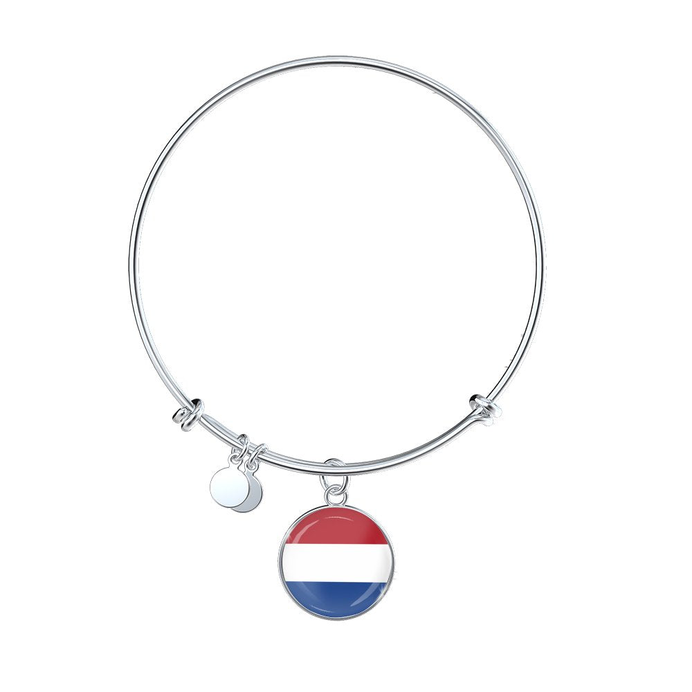 Dutch Flag - Bangle Bracelet