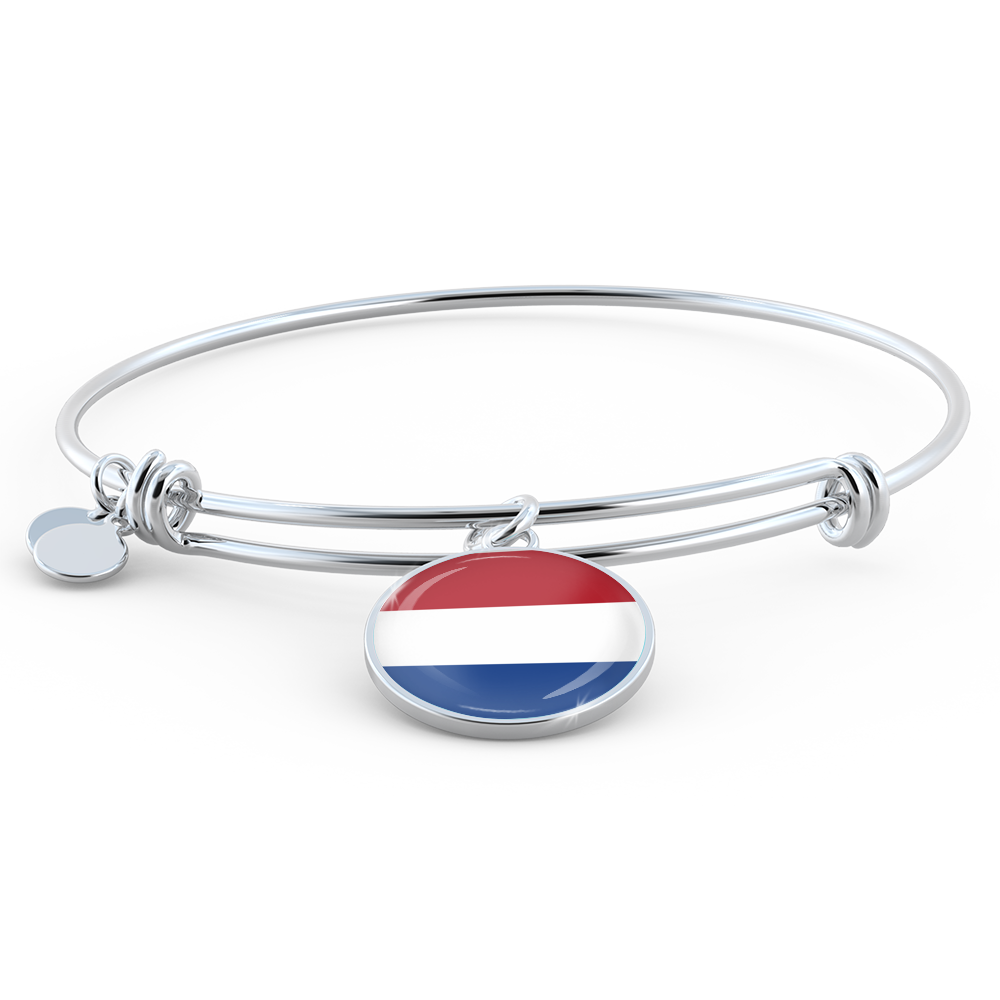 Dutch Flag - Bangle Bracelet