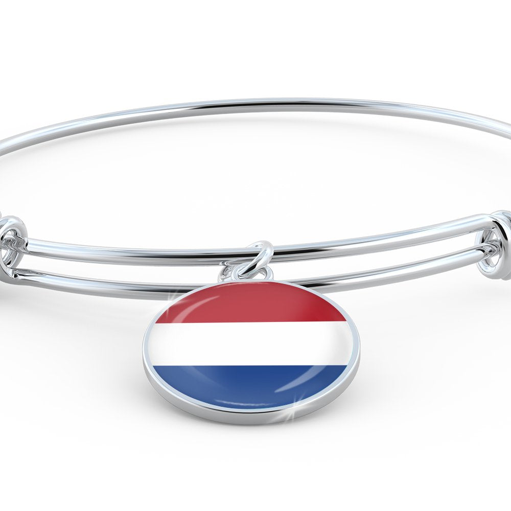 Dutch Flag - Bangle Bracelet