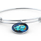 Zodiac Sign Aquarius - Bangle Bracelet - Unique Gifts Store