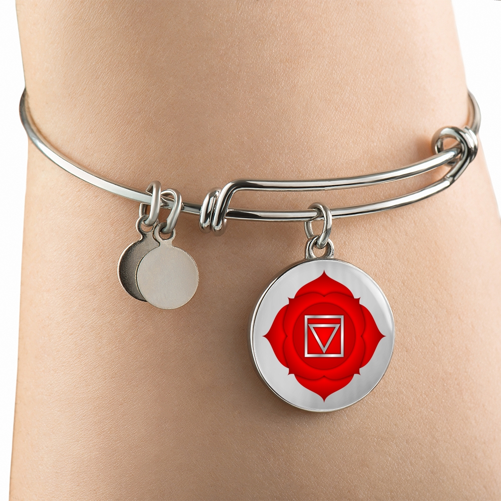 Root Chakra (Muladhara) v2 - Bangle Bracelet