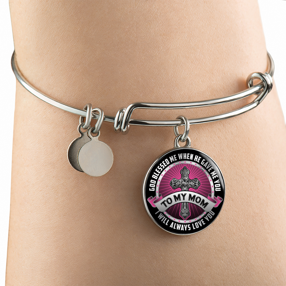 To My Mom - Bangle Bracelet