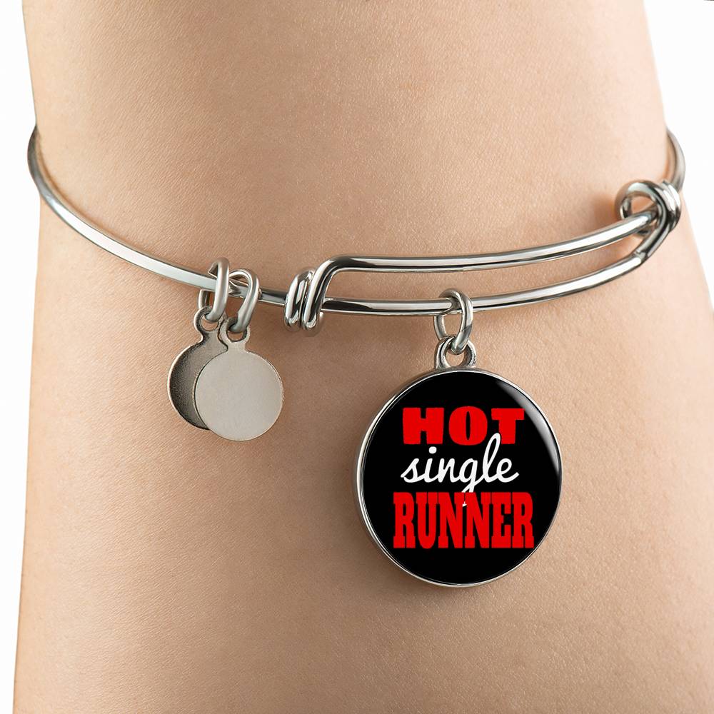 Hot Single Runner - Bangle Bracelet