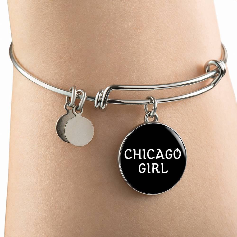 Chicago Girl v1 - Bangle Bracelet