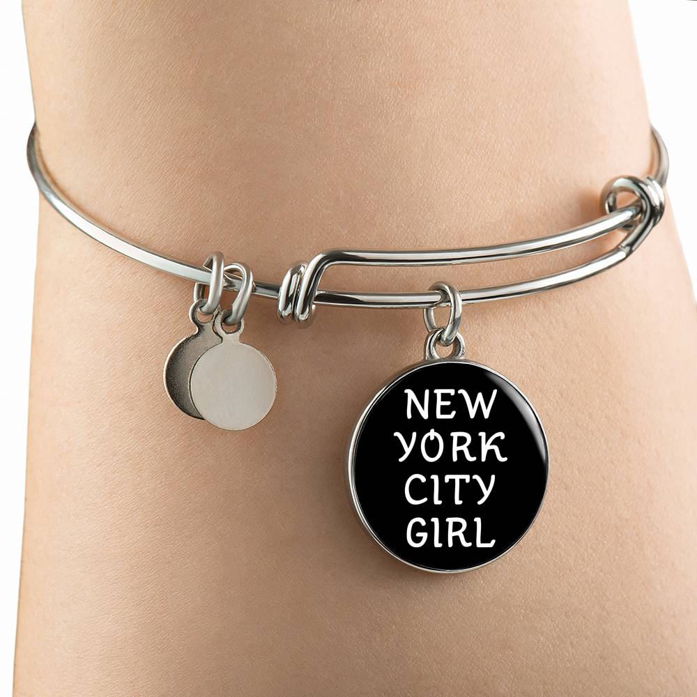 New York City Girl v1 - Bangle Bracelet