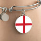 English Flag - Bangle Bracelet