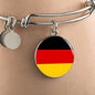 German Flag - Bangle Bracelet
