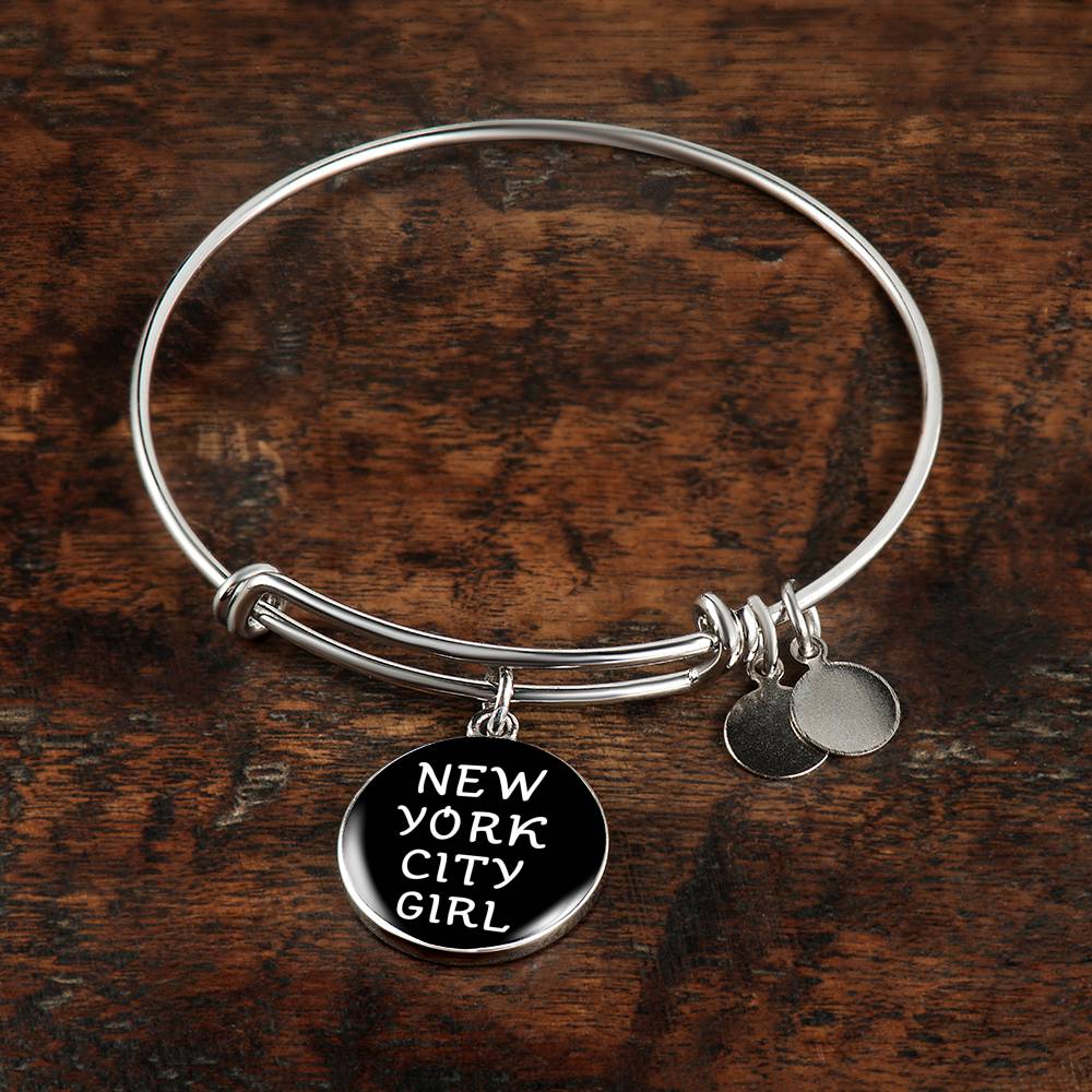 New York City Girl v1 - Bangle Bracelet