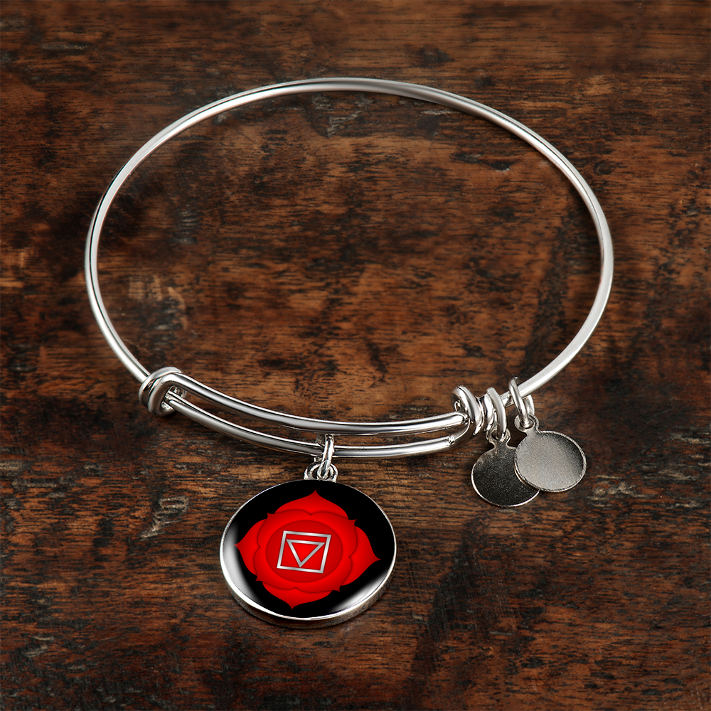 Root Chakra (Muladhara) - Bangle Bracelet