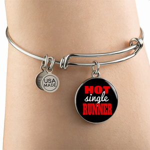 Hot Single Runner - Bangle Bracelet