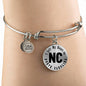 Heart In North Carolina v01 - Bangle Bracelet