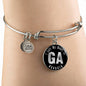 Heart In Georgia v02 - Bangle Bracelet