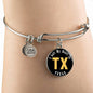 Heart In Texas - Bangle Bracelet