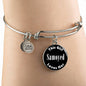 Samoyed v2 - Bangle Bracelet
