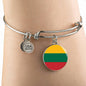 Lithuanian Flag - Bangle Bracelet