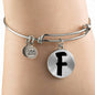 Initial F v1b - Bangle Bracelet