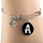 Initial A v2b - Bangle Bracelet