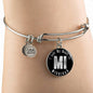 Heart In Michigan v02 - Bangle Bracelet