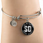 Heart In South Dakota v02 - Bangle Bracelet