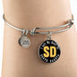 Heart In South Dakota - Bangle Bracelet
