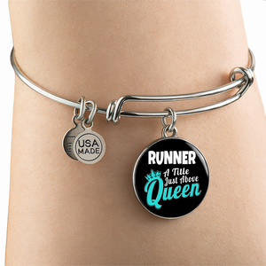 Running Queen - Bangle Bracelet