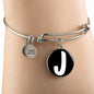 Initial J v3b - Bangle Bracelet